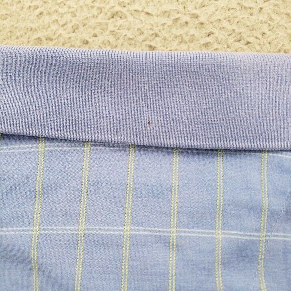 WH Belk Shirt Mens Medium Blue Performance Polo Short Sleeve Golf Outdoors - Picture 4 of 10